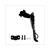 SIDESTAND HONDA SCOOPY SH 125cc BLACK IGM