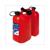 JERRY CAN DUO MET VULTUIT ROOD 5,5 & 3 ltr 