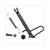 SIDESTAND PEUGEOT SPEEDFIGHT3 KIT BLACK IGM 