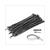 TIE-RIPS/TREKBANDJES 250x4.8mm ZWART BOLLARD (100)
