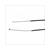 KABEL VERSNELLING UNI 2.00meter COMPLEET SUPERTEC