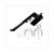 SIDESTAND PEUGEOT LUDIX 14'' BLACK BUZZETTI