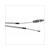 CABLE GAS ZUNDAPP STD GREY SUPERTEC