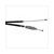 CABLE GAS ZUNDAPP +15cm  BLACK SUPERTEC