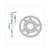 ACHTERTANDWIEL YAMAHA TZR (420) 54.1mm 4g 58t IGM