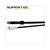 CABLE DE COMPTEUR PIAGGIO ZIP45 SUPERTEC