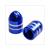 VENTIELDOP SET ALUMINIUM PUNT BLAUW