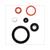GASKET SET DELL VESPA PX/SPRINT/RALLY RUBBER 