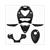 KIT CARROSSERIE PIAGGIO ZIP''00 LC (6) NOIR MAT