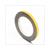 WIEL REFLECTIE TAPE 5mm x 9m GEEL