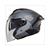 HELMET JET COSMO SV CRUISER MATT BLACK/GREY      S