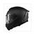 HELM ATOM 2 SV SYSTEEM PURE MAT ZWART     L