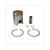 PISTON SIMSON S51/KR51 1/2 (2-RINGS) (ALU) 37.96