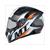 HELM STINGER BRAVE FLUOR ORANJE     M