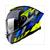 HELM THUNDER 4 SV ERGO ZWART/BLAUW       M