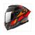 HELM THUNDER 4 SV ERGO ZWART/MAT ROOD   XL