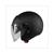 HELM JET VIALE S SV MAT ZWART PURE XL