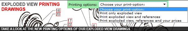 Exploded View printing drawings