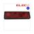 REFLECTOR RECHTHOEK 94x28 ROOD 2 BOUTEN CE