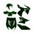 BODYWORK KIT YAMAHA AEROX TUNIG METALLIC GREEN