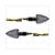 RAW-BOL UNI LED DRIEHOEK CARBON CE SET
